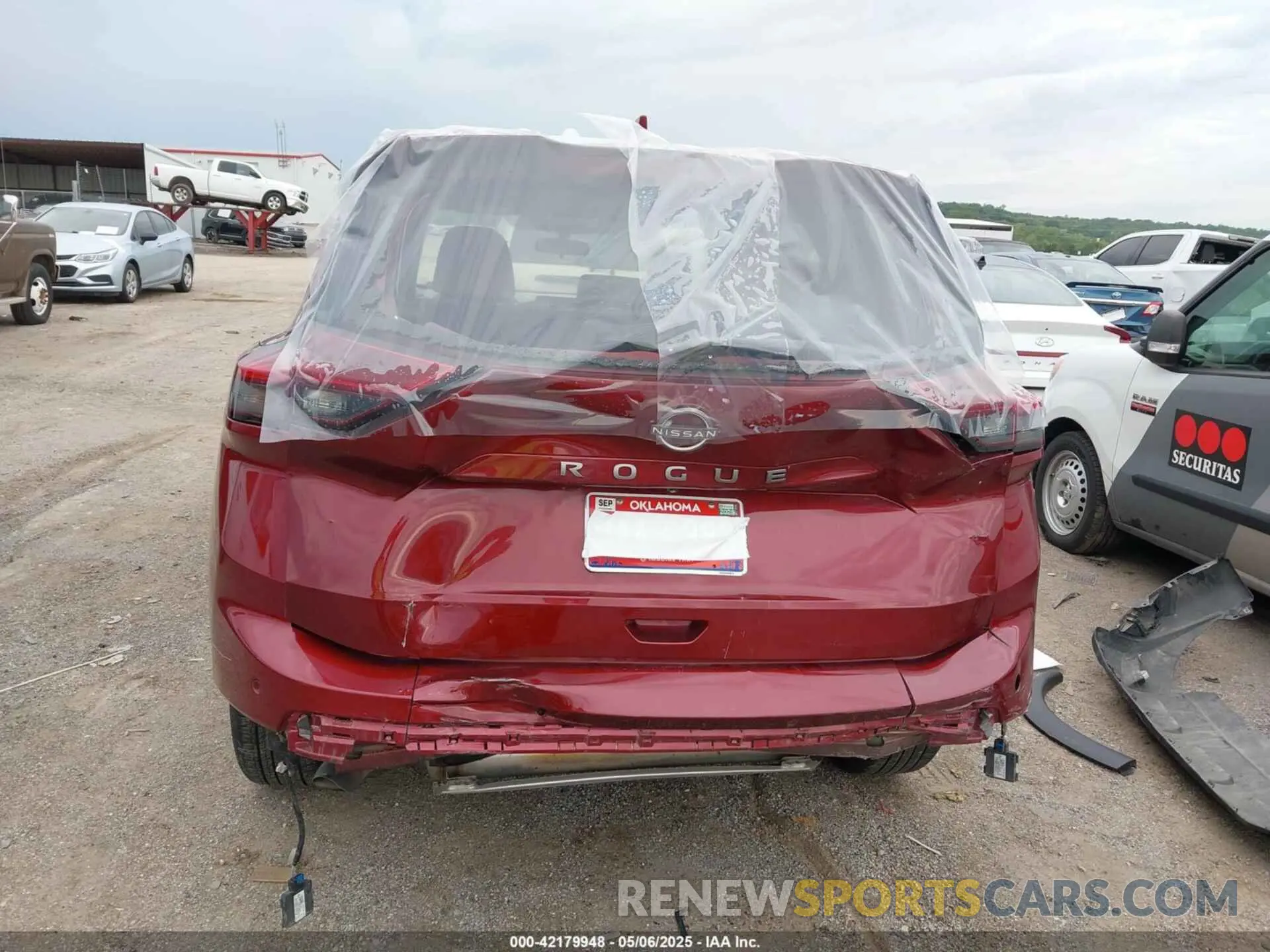6 Фотография поврежденного автомобиля 5N1BT3BB8SC779175 NISSAN ROGUE 2025