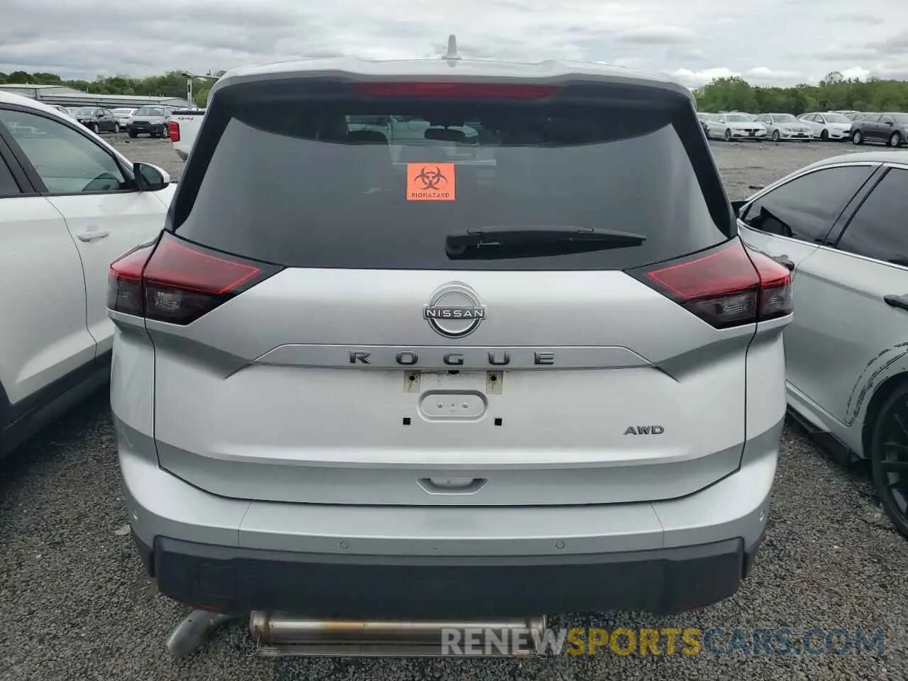 6 Photograph of a damaged car 5N1BT3BB8SC801319 NISSAN ROGUE 2025