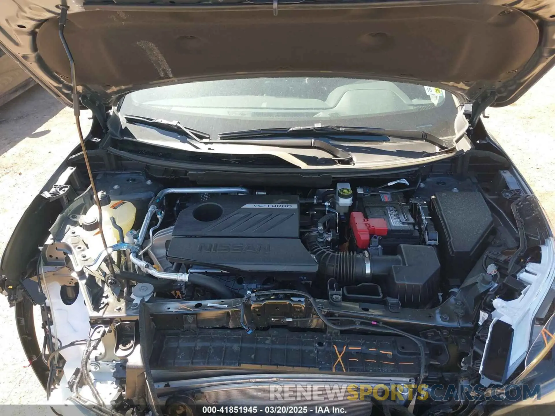 10 Photograph of a damaged car 5N1BT3BB9SC794462 NISSAN ROGUE 2025
