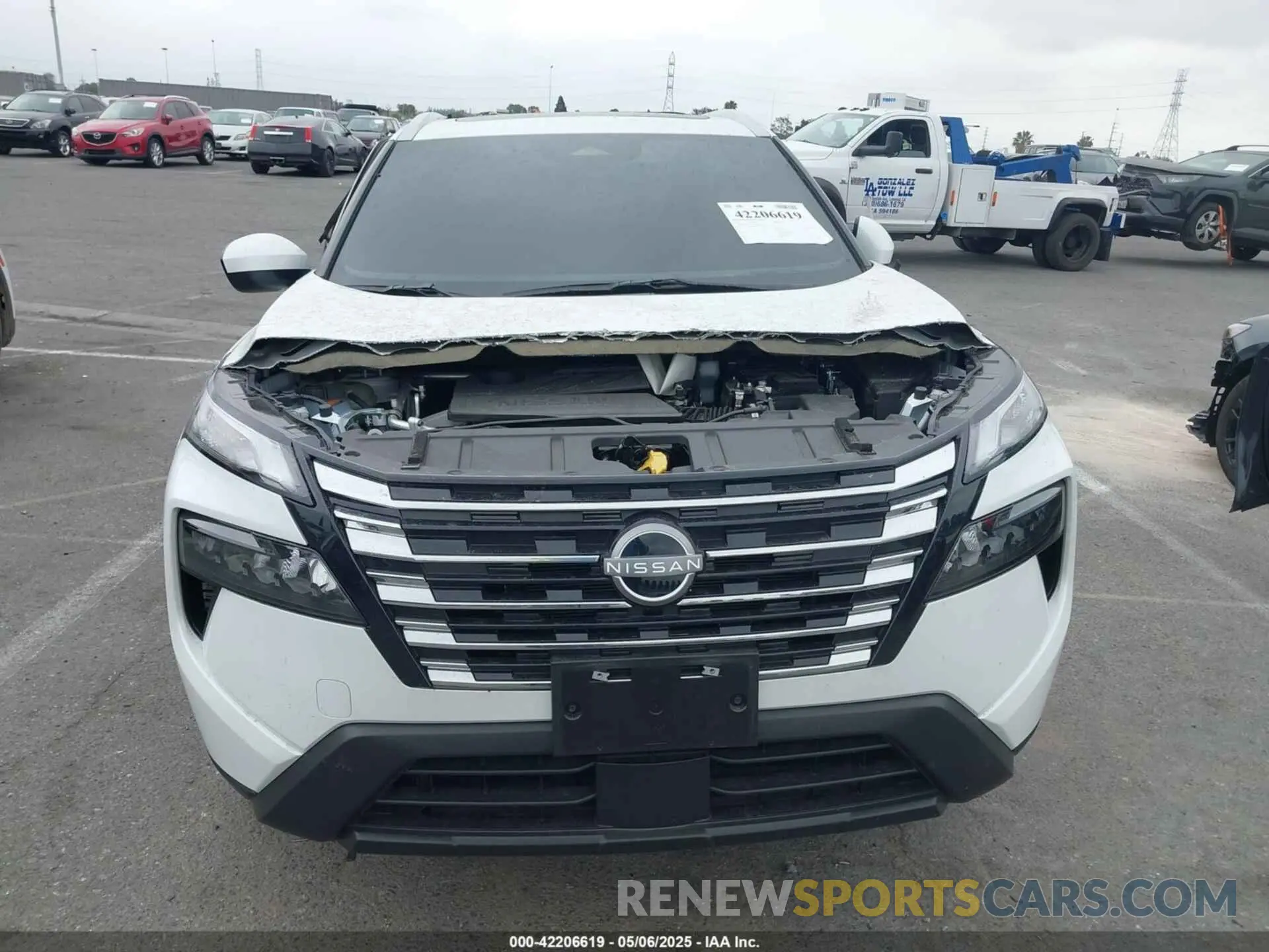 11 Photograph of a damaged car JN8BT3BA0SW002892 NISSAN ROGUE 2025