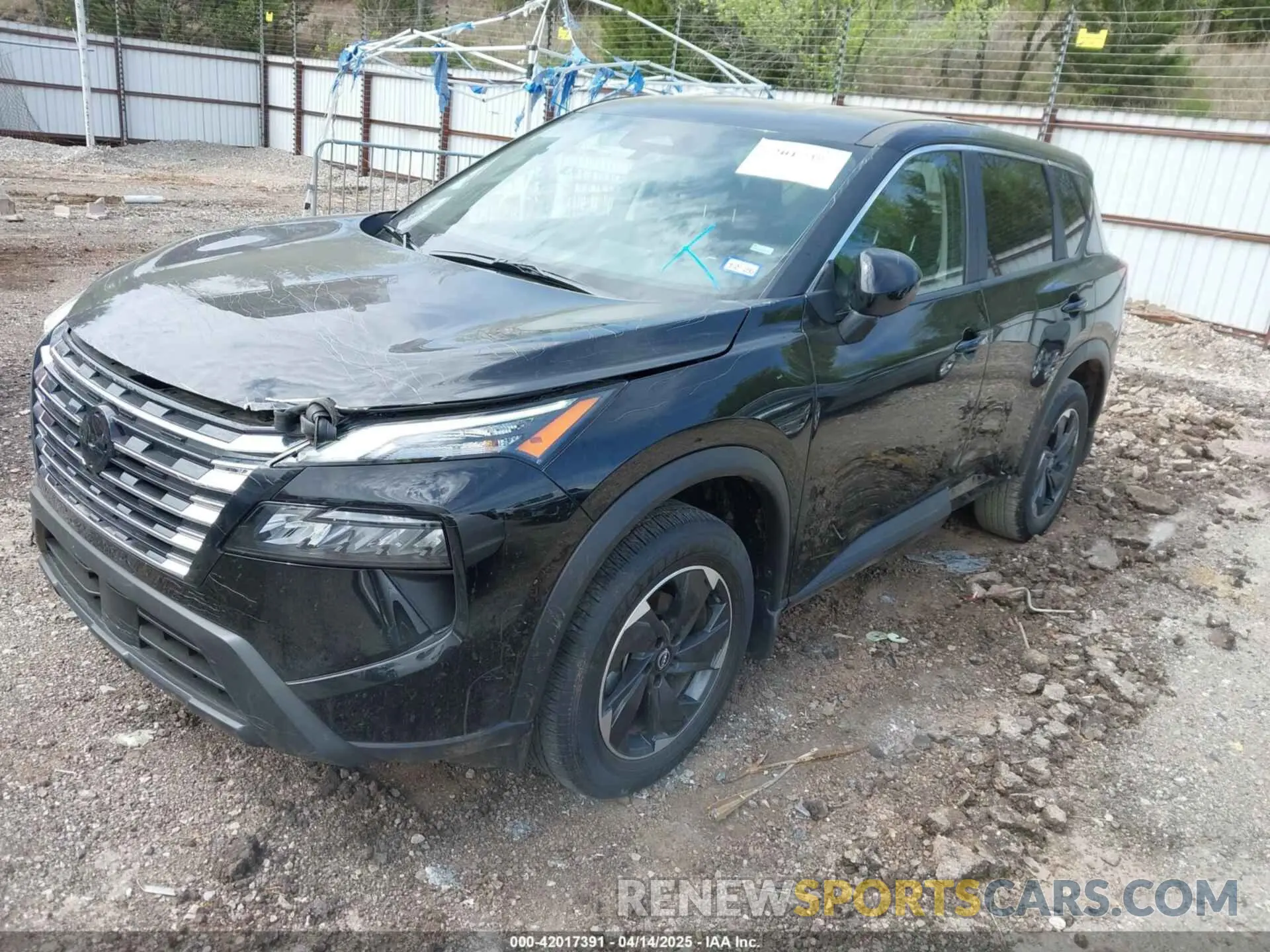 2 Photograph of a damaged car JN8BT3BA4SW006217 NISSAN ROGUE 2025