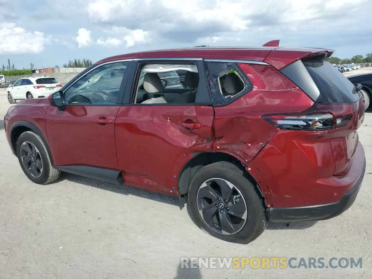 2 Photograph of a damaged car JN8BT3BA4SW342403 NISSAN ROGUE 2025