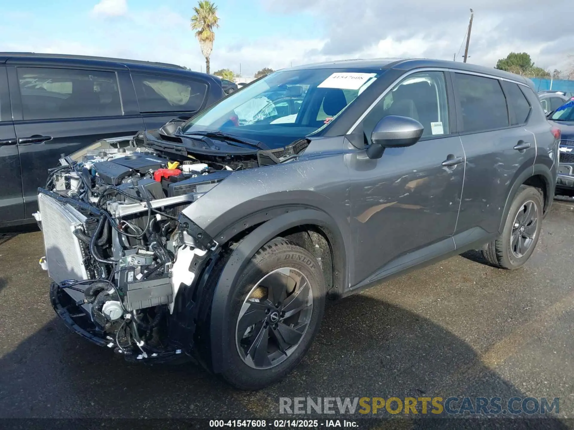 2 Фотография поврежденного автомобиля JN8BT3BA5SW005433 NISSAN ROGUE 2025