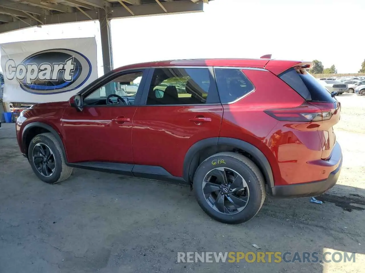 2 Photograph of a damaged car JN8BT3BA9SW343109 NISSAN ROGUE 2025