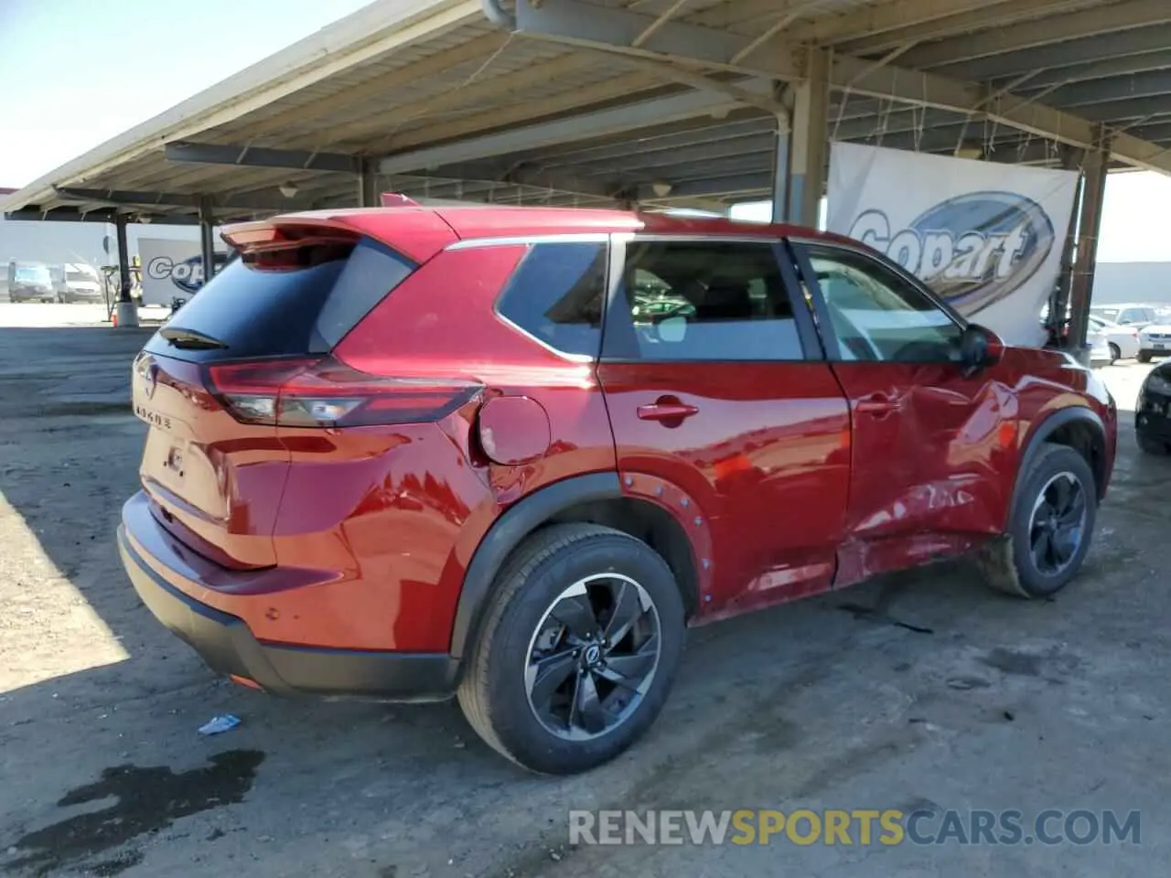 3 Photograph of a damaged car JN8BT3BA9SW343109 NISSAN ROGUE 2025