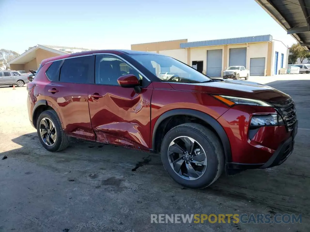 4 Photograph of a damaged car JN8BT3BA9SW343109 NISSAN ROGUE 2025