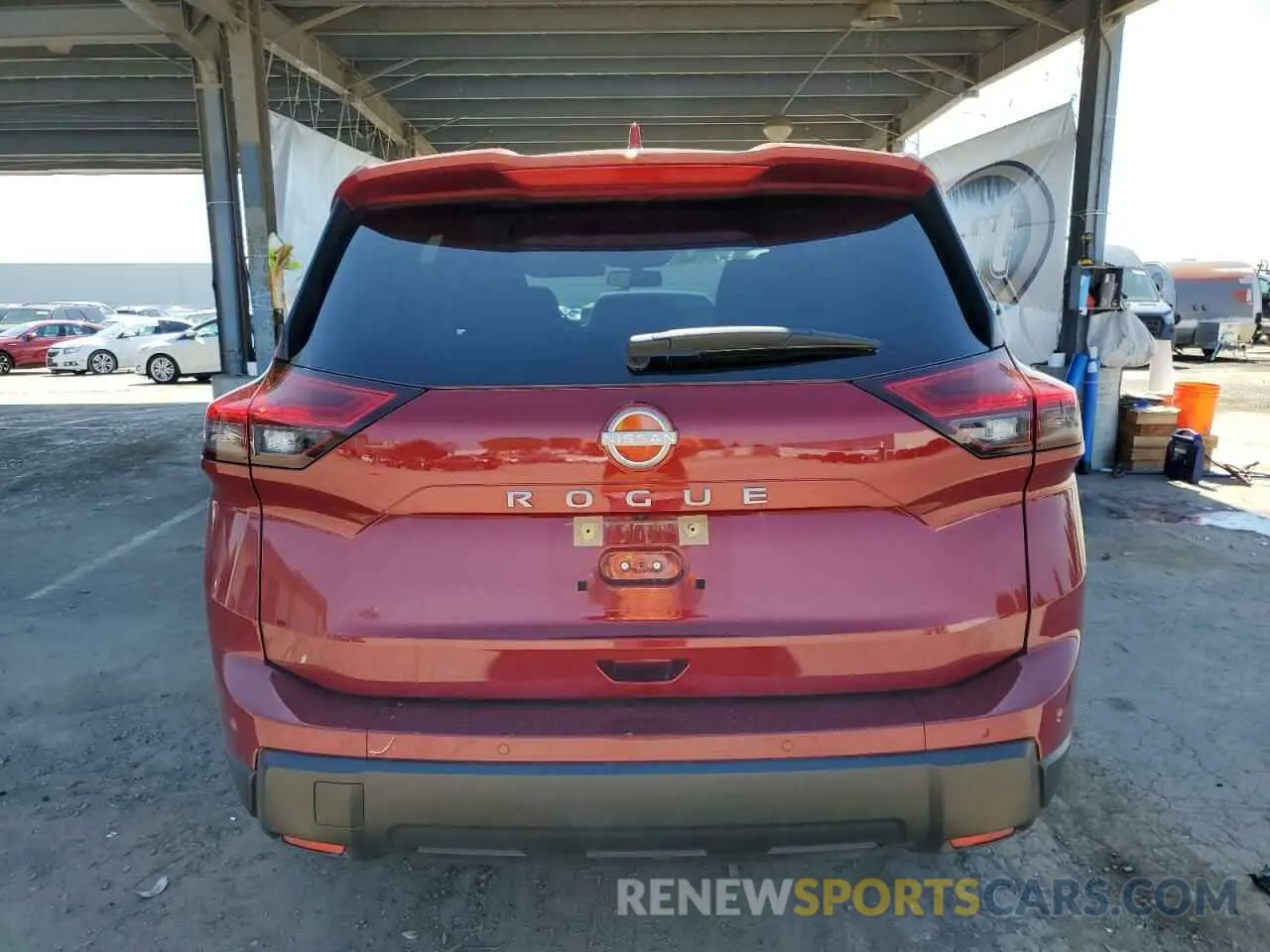 6 Photograph of a damaged car JN8BT3BA9SW343109 NISSAN ROGUE 2025