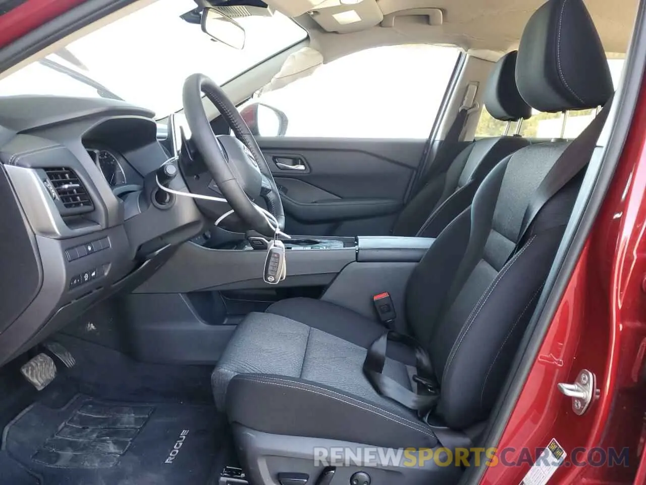7 Photograph of a damaged car JN8BT3BA9SW343109 NISSAN ROGUE 2025