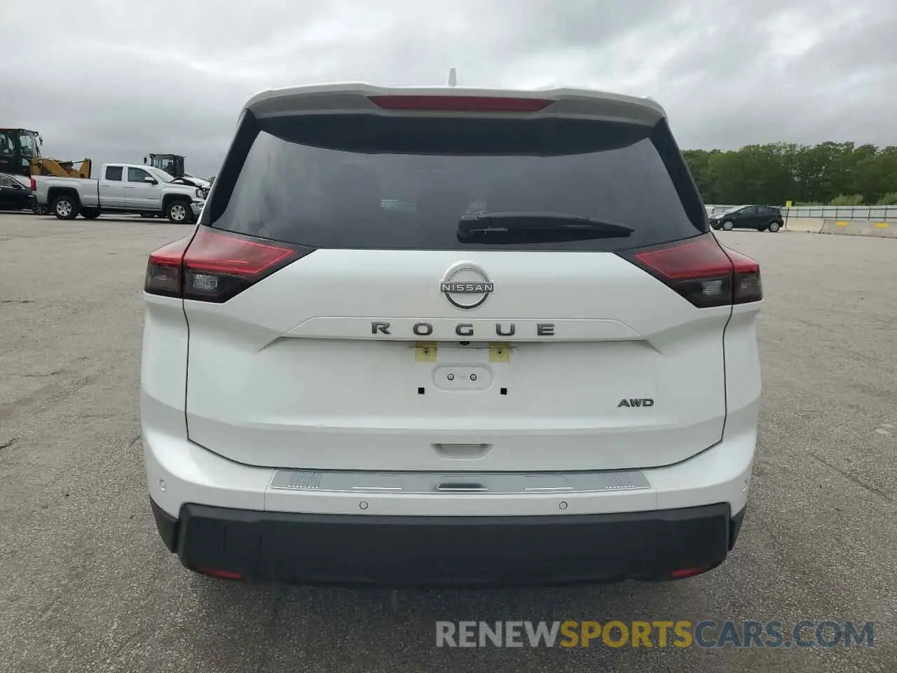 6 Photograph of a damaged car JN8BT3BBXSW153456 NISSAN ROGUE 2025