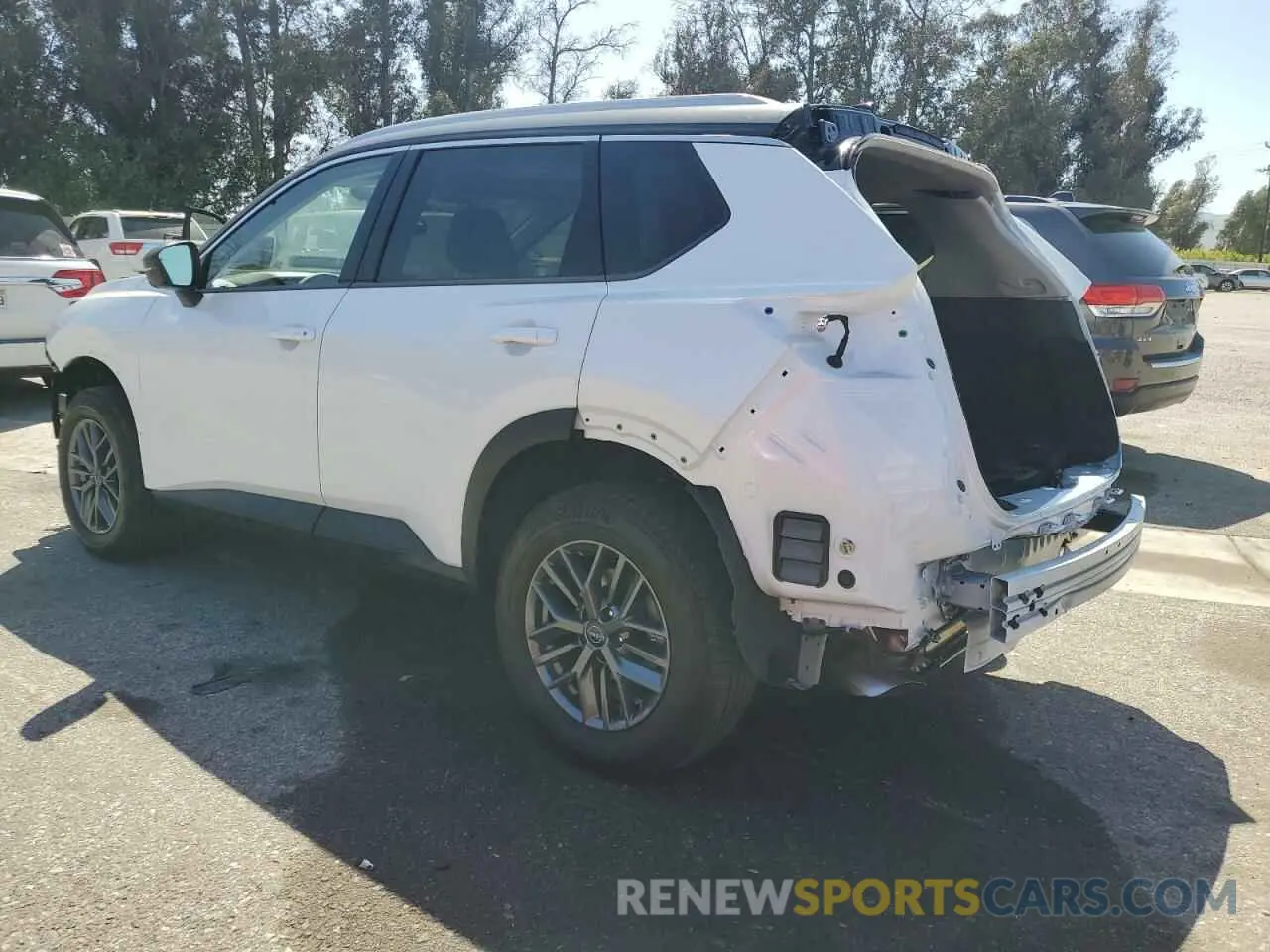 2 Photograph of a damaged car JN8BT3CA8SW006364 NISSAN ROGUE 2025