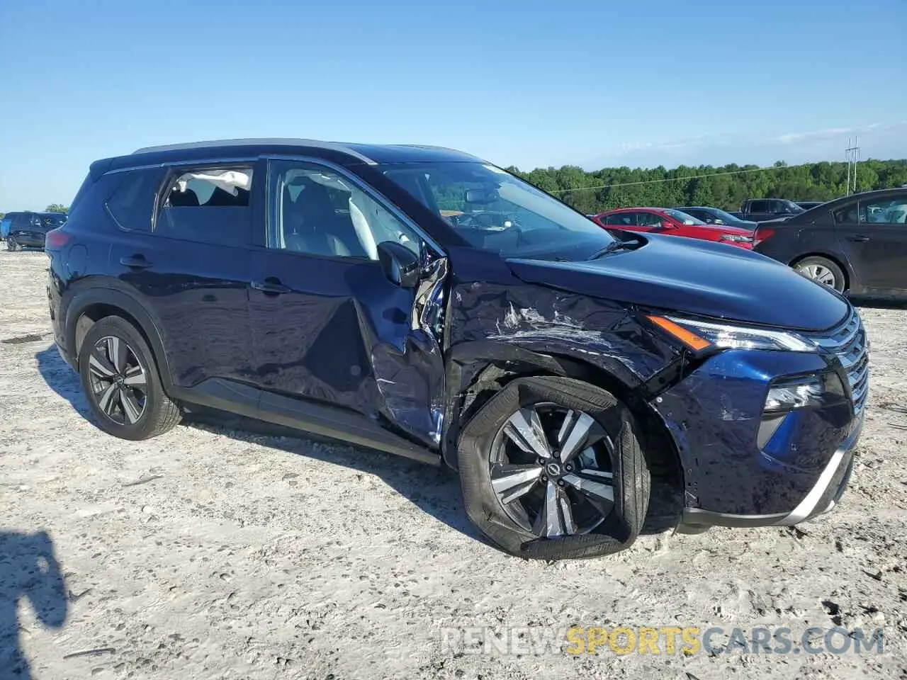 4 Photograph of a damaged car JN8BT3CAXSW004423 NISSAN ROGUE 2025