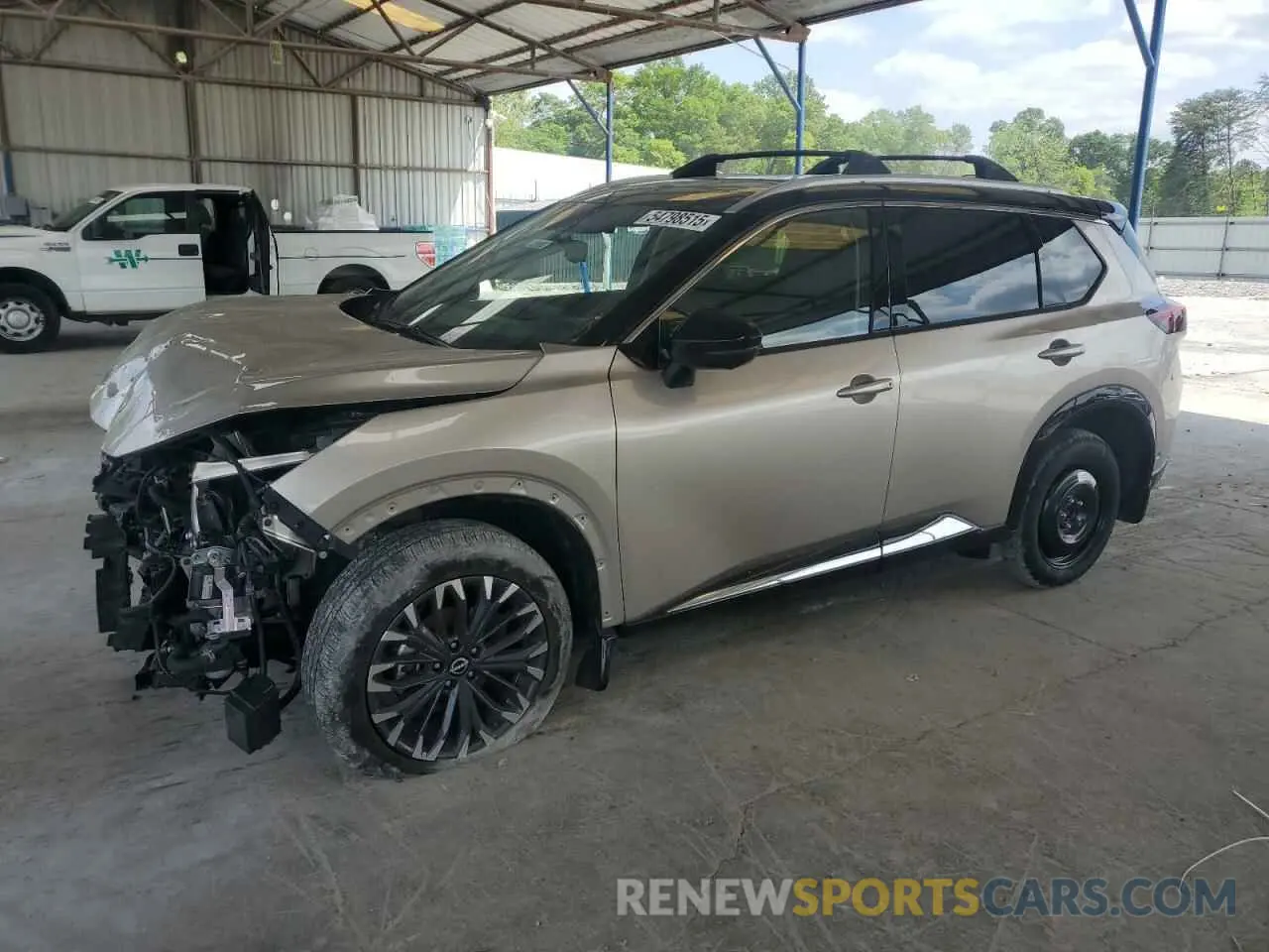 1 Photograph of a damaged car JN8BT3DC9SW100172 NISSAN ROGUE 2025