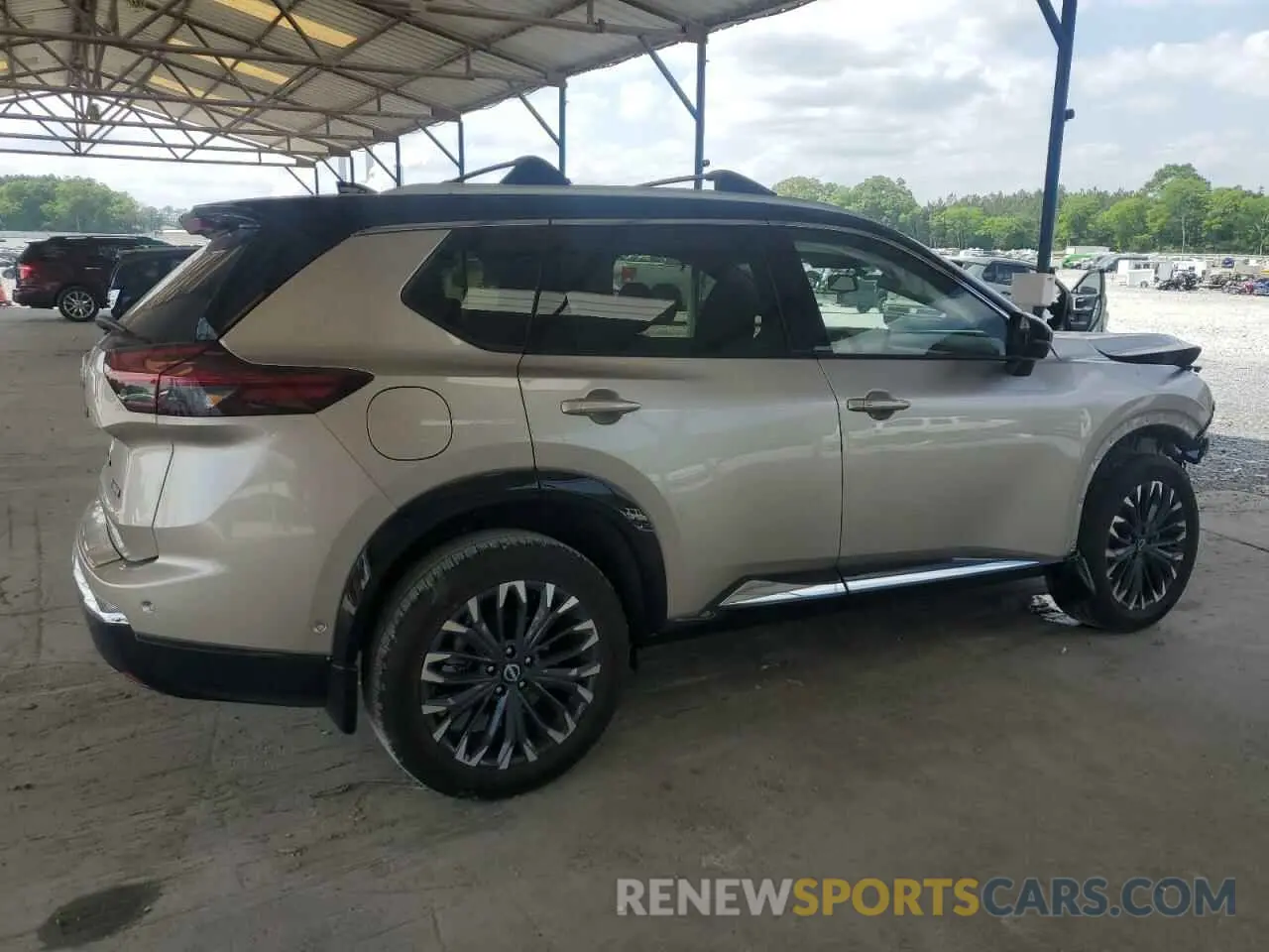 3 Photograph of a damaged car JN8BT3DC9SW100172 NISSAN ROGUE 2025