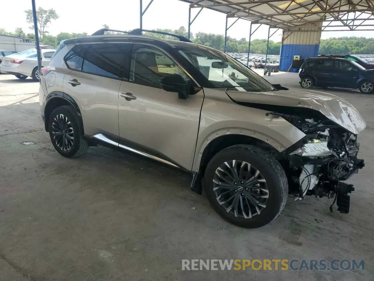 4 Photograph of a damaged car JN8BT3DC9SW100172 NISSAN ROGUE 2025