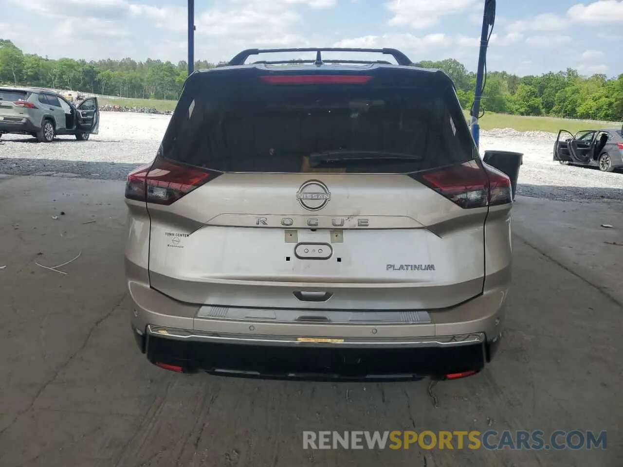 6 Photograph of a damaged car JN8BT3DC9SW100172 NISSAN ROGUE 2025