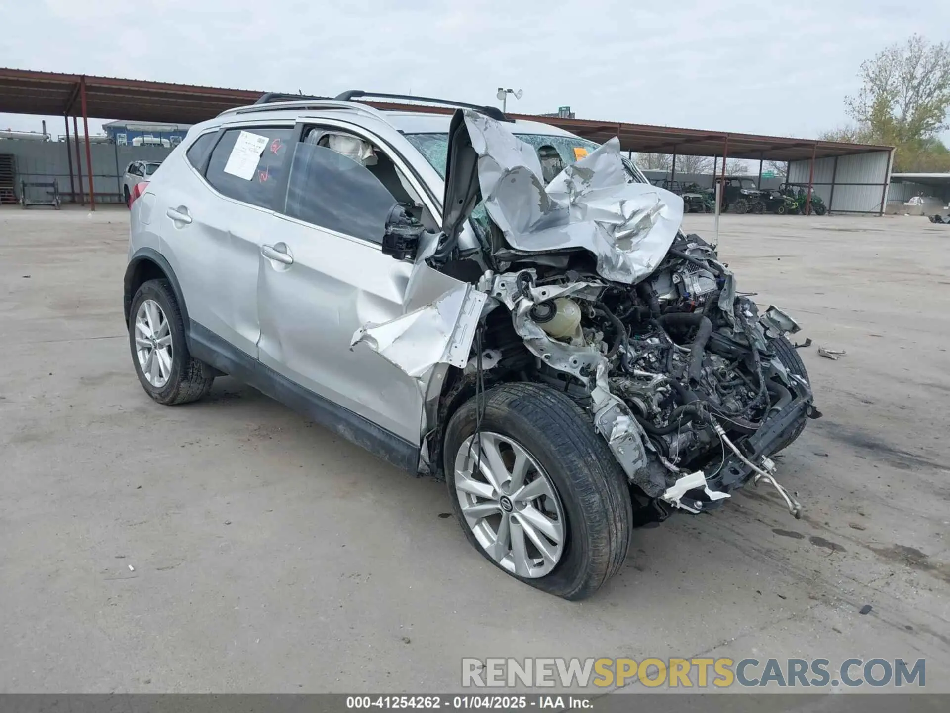 1 Photograph of a damaged car JN1BJ1CP1KW232758 NISSAN ROGUE SPORT 2019