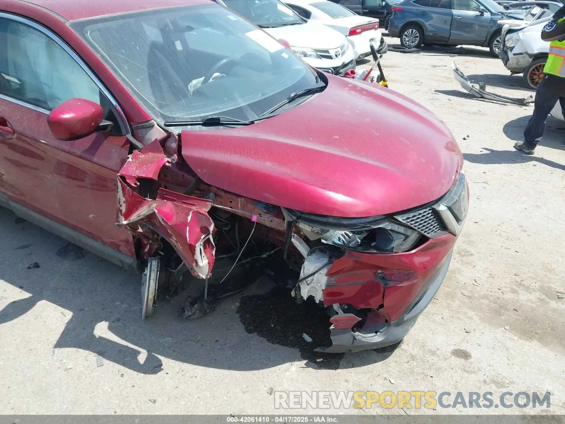 6 Photograph of a damaged car JN1BJ1CP3KW210633 NISSAN ROGUE SPORT 2019