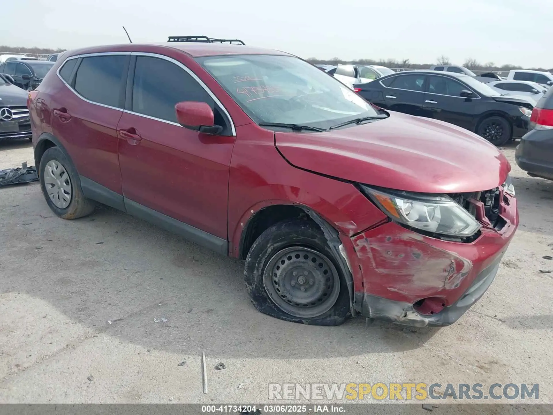 1 Photograph of a damaged car JN1BJ1CP3KW218361 NISSAN ROGUE SPORT 2019