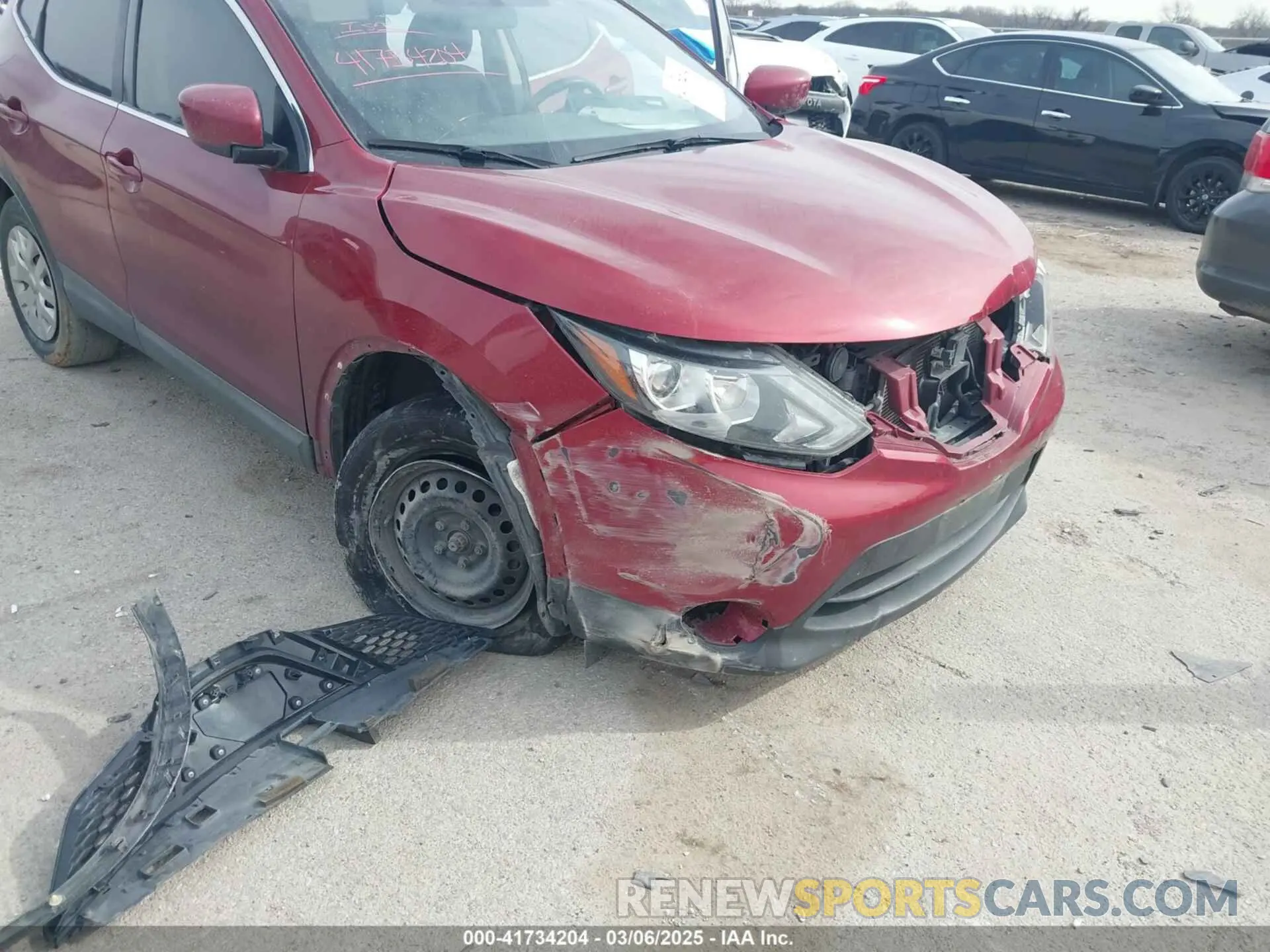 6 Photograph of a damaged car JN1BJ1CP3KW218361 NISSAN ROGUE SPORT 2019