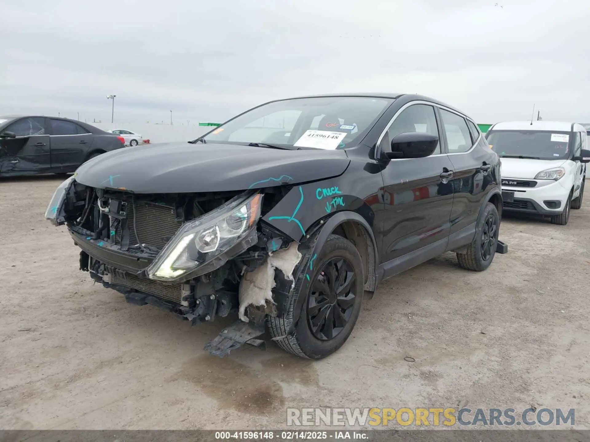 2 Фотография поврежденного автомобиля JN1BJ1CP4KW520483 NISSAN ROGUE SPORT 2019