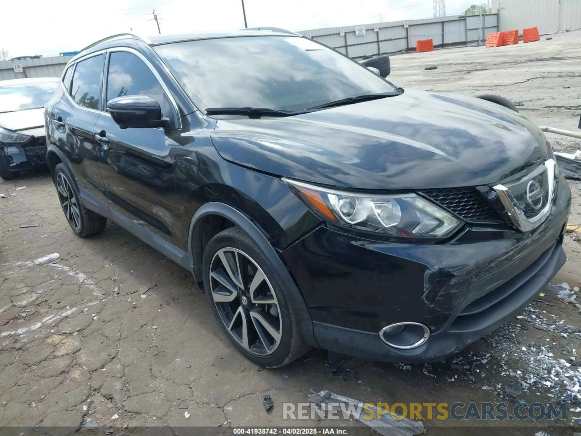 1 Photograph of a damaged car JN1BJ1CP6KW522204 NISSAN ROGUE SPORT 2019