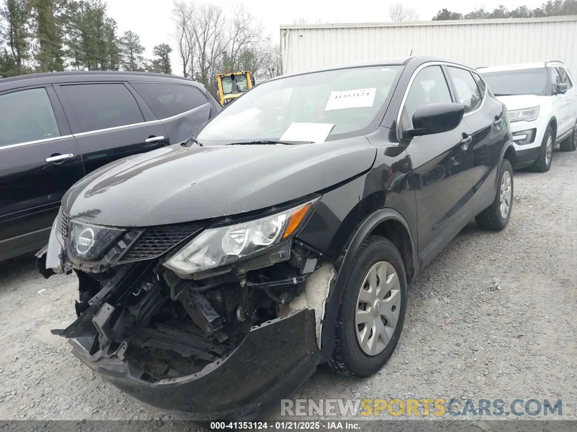 2 Photograph of a damaged car JN1BJ1CP7KW239147 NISSAN ROGUE SPORT 2019