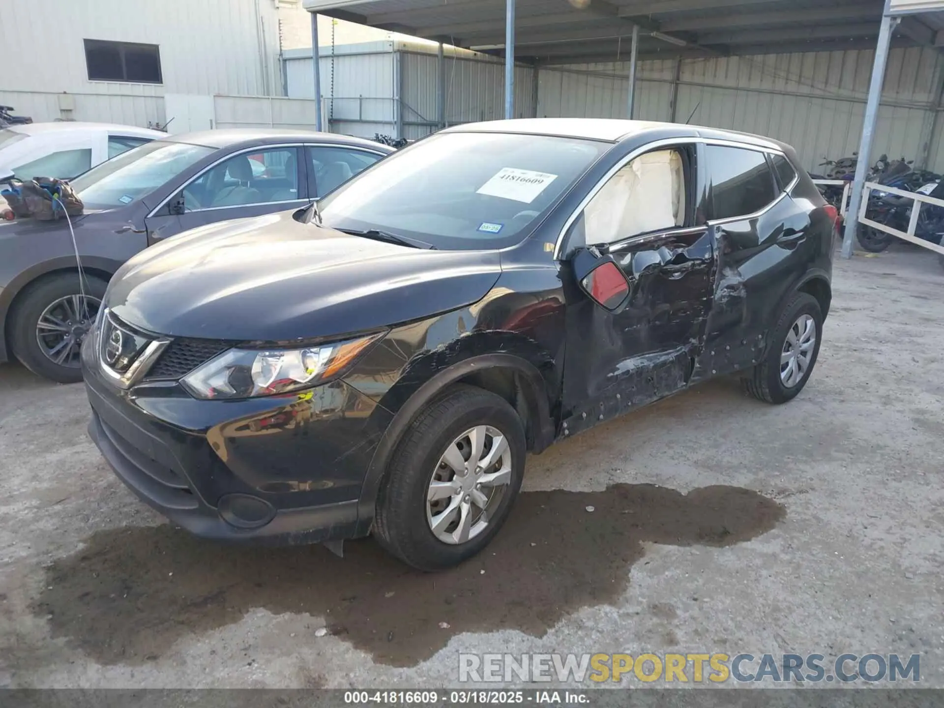 2 Photograph of a damaged car JN1BJ1CP8KW528909 NISSAN ROGUE SPORT 2019