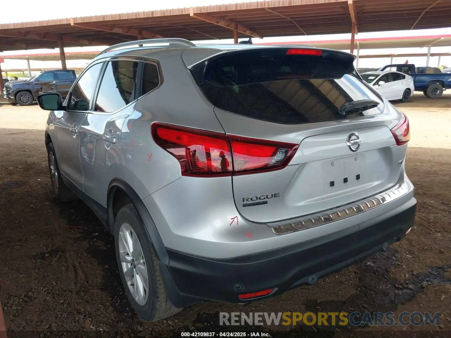 3 Photograph of a damaged car JN1BJ1CP9KW526974 NISSAN ROGUE SPORT 2019
