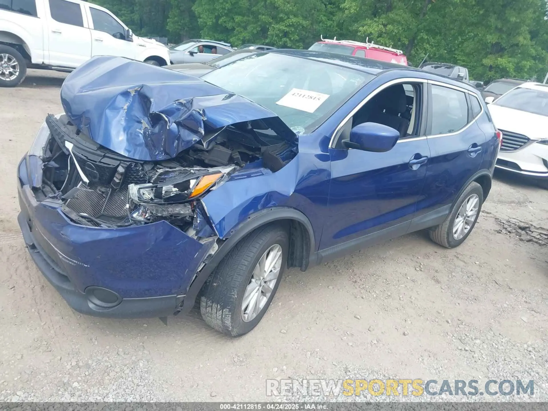 2 Photograph of a damaged car JN1BJ1CPXKW243886 NISSAN ROGUE SPORT 2019