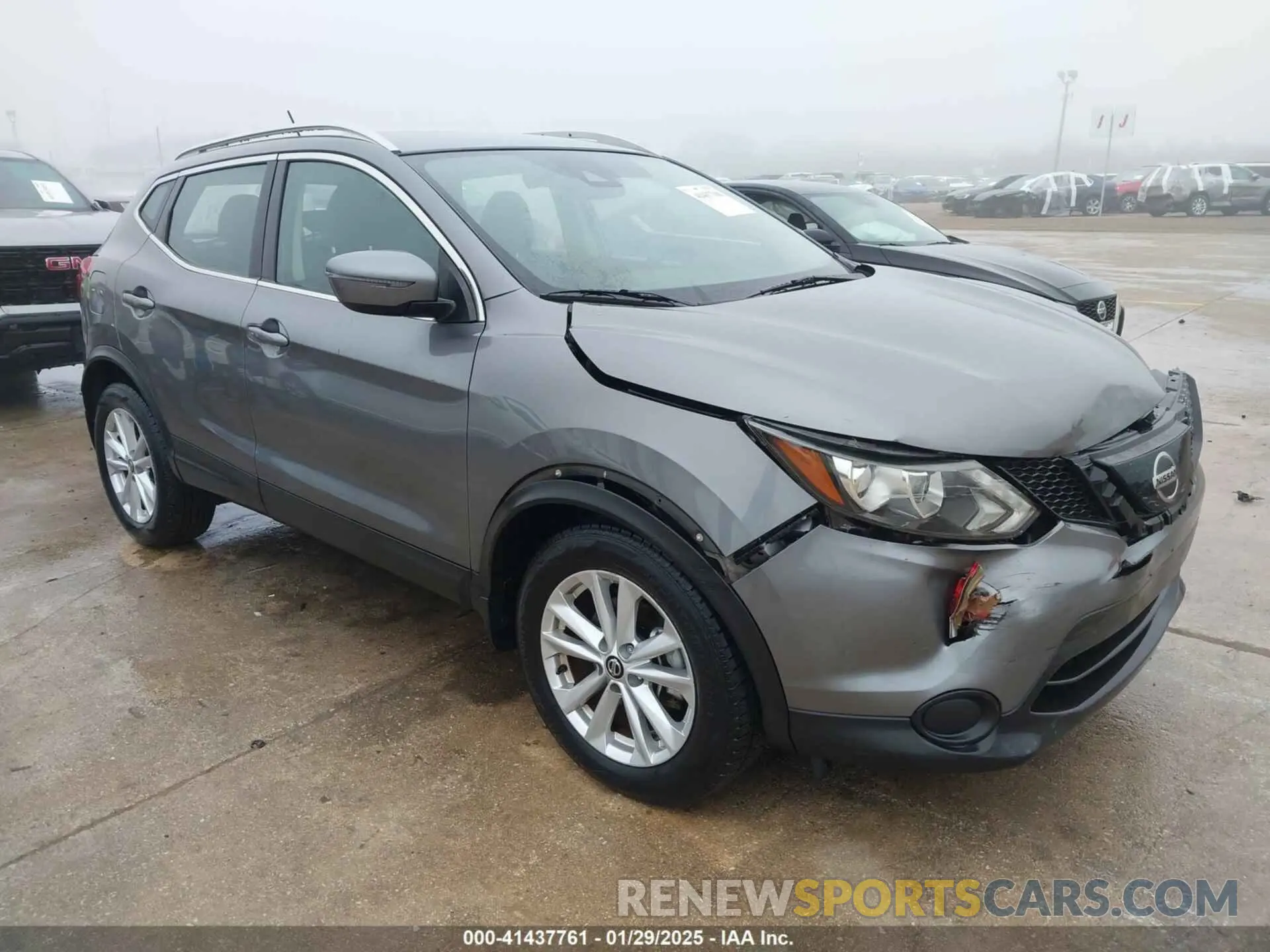 1 Photograph of a damaged car JN1BJ1CPXKW526367 NISSAN ROGUE SPORT 2019