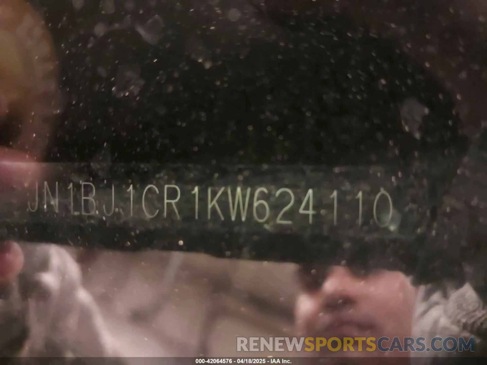 9 Photograph of a damaged car JN1BJ1CR1KW624110 NISSAN ROGUE SPORT 2019