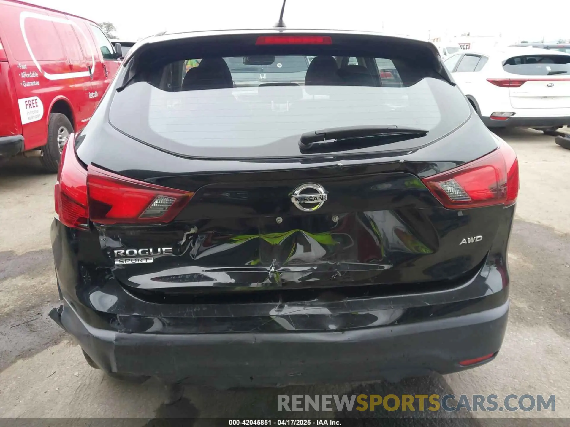 16 Фотография поврежденного автомобиля JN1BJ1CR3KW316615 NISSAN ROGUE SPORT 2019