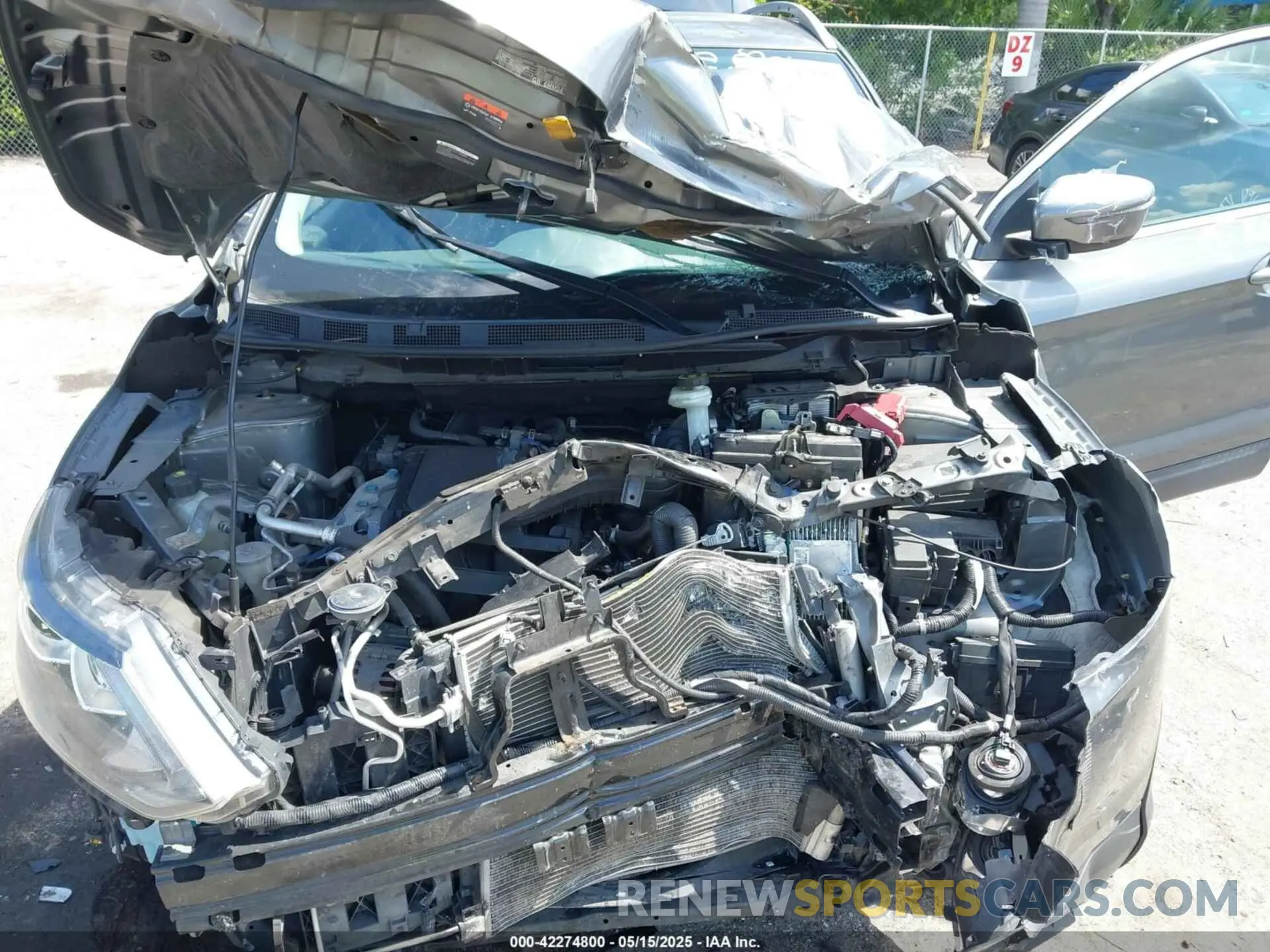 10 Фотография поврежденного автомобиля JN1BJ1CR3KW623332 NISSAN ROGUE SPORT 2019