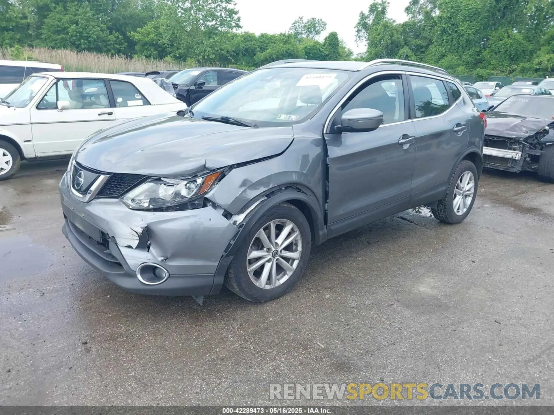 2 Фотография поврежденного автомобиля JN1BJ1CRXKW311797 NISSAN ROGUE SPORT 2019