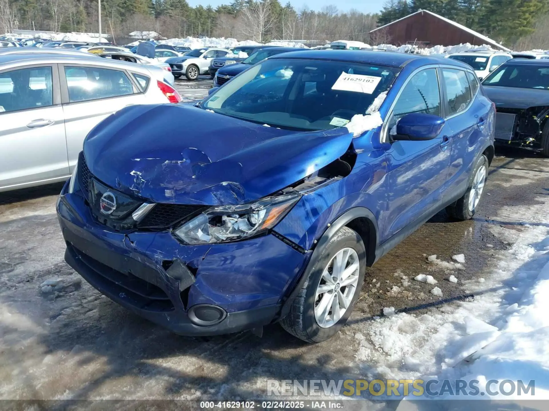 2 Photograph of a damaged car JN1BJ1CRXKW327448 NISSAN ROGUE SPORT 2019