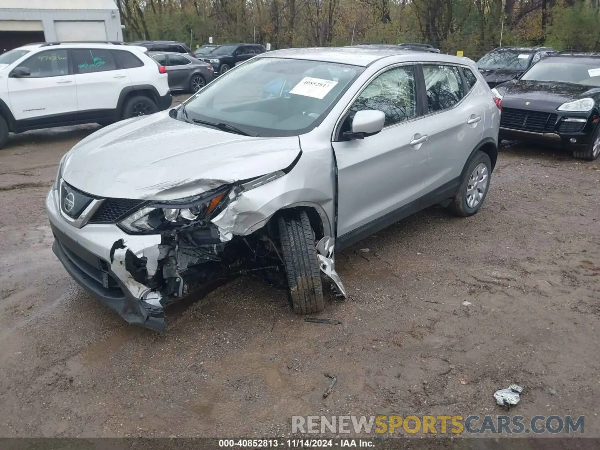 2 Photograph of a damaged car JN1BJ1CRXKW341589 NISSAN ROGUE SPORT 2019