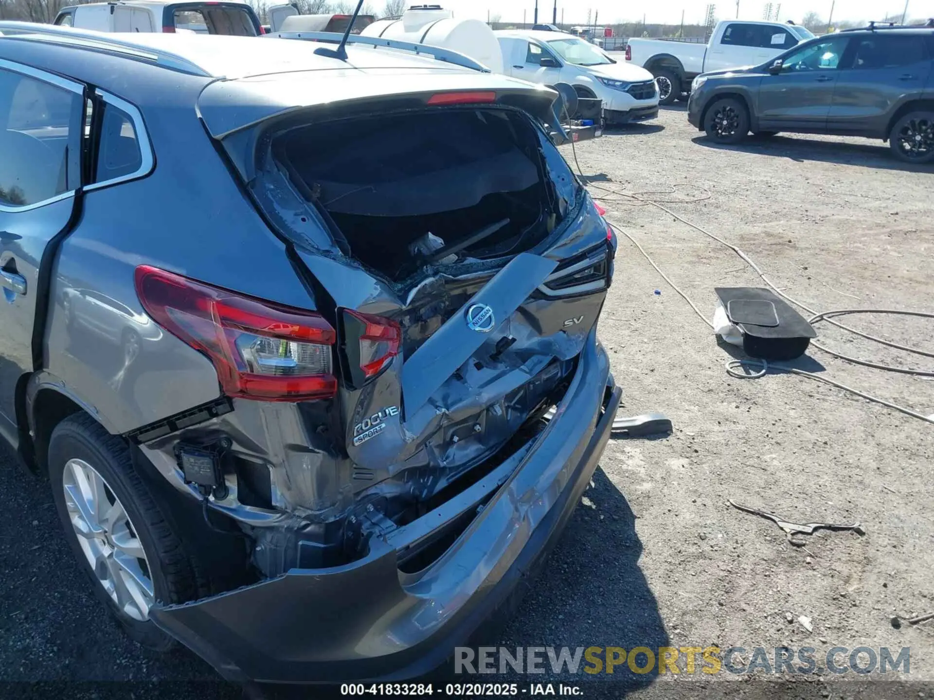 6 Photograph of a damaged car JN1BJ1CV0LW257246 NISSAN ROGUE SPORT 2020