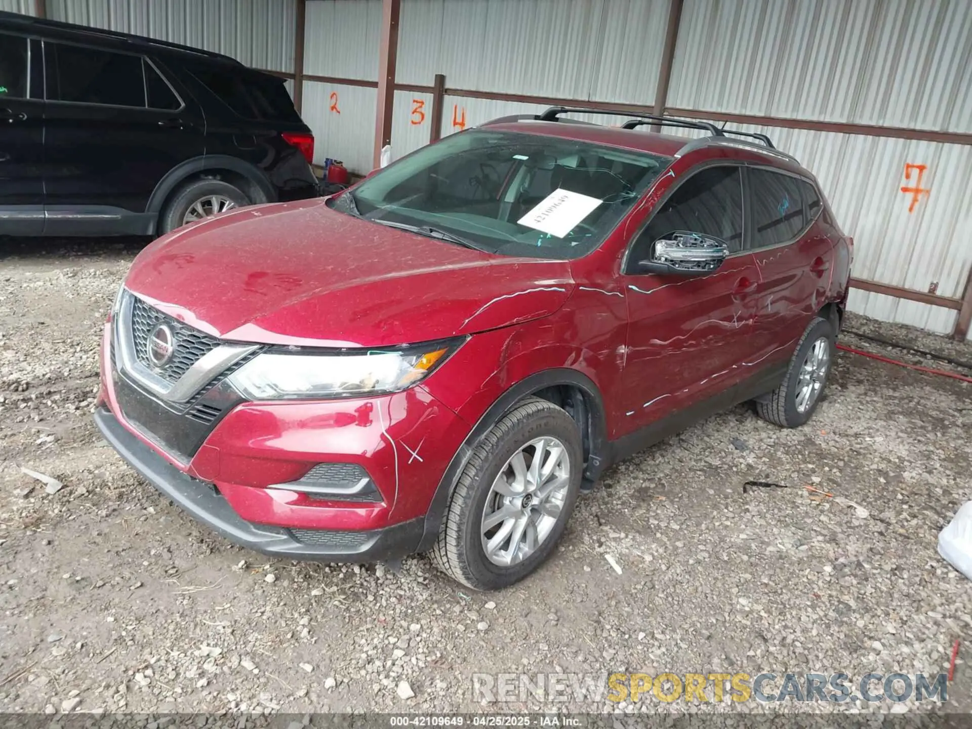 2 Photograph of a damaged car JN1BJ1CV1LW282530 NISSAN ROGUE SPORT 2020