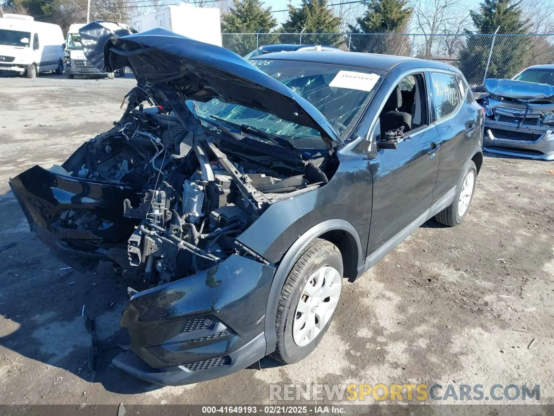 2 Photograph of a damaged car JN1BJ1CV2LW541672 NISSAN ROGUE SPORT 2020