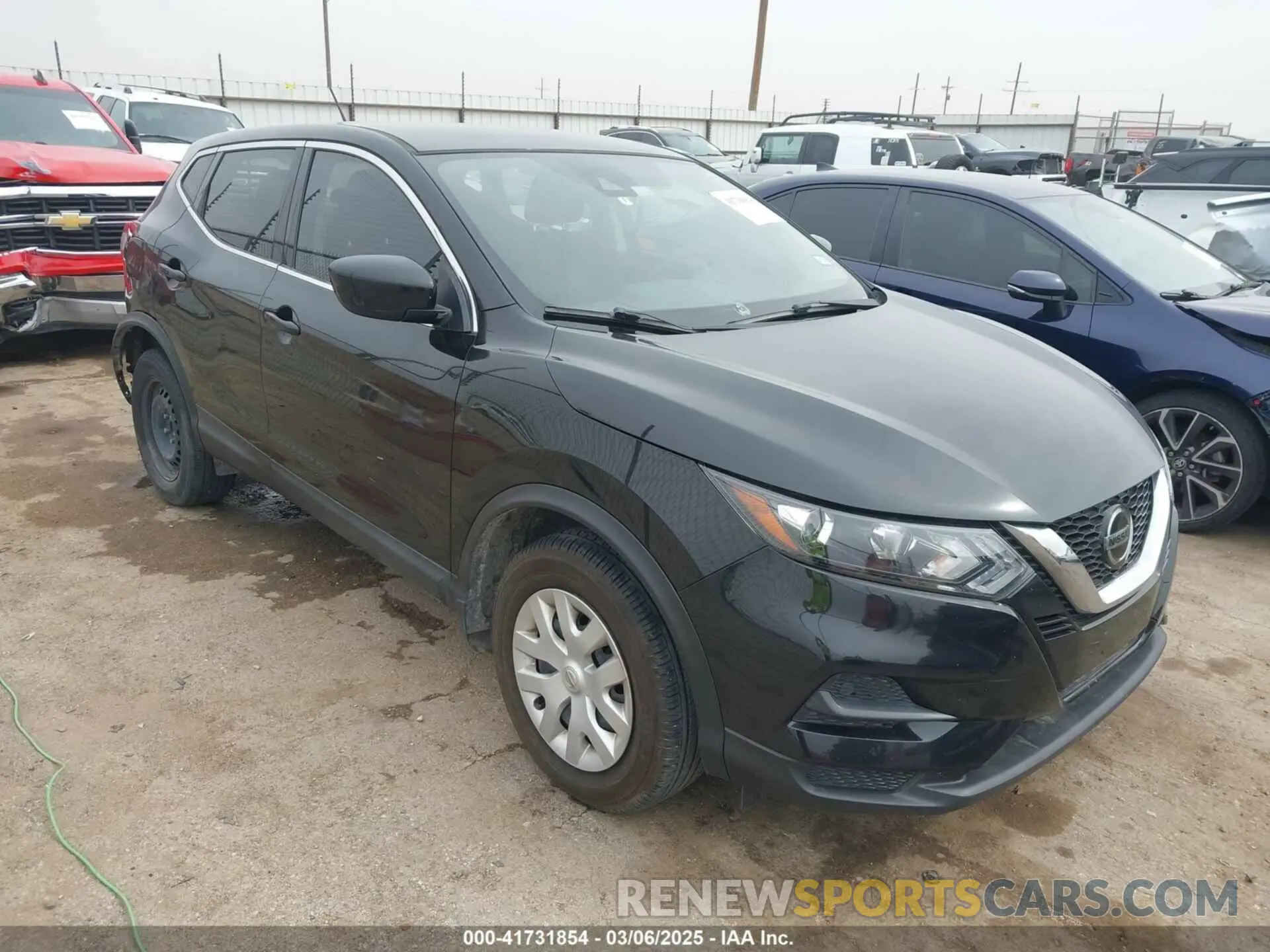 1 Photograph of a damaged car JN1BJ1CV2LW543826 NISSAN ROGUE SPORT 2020