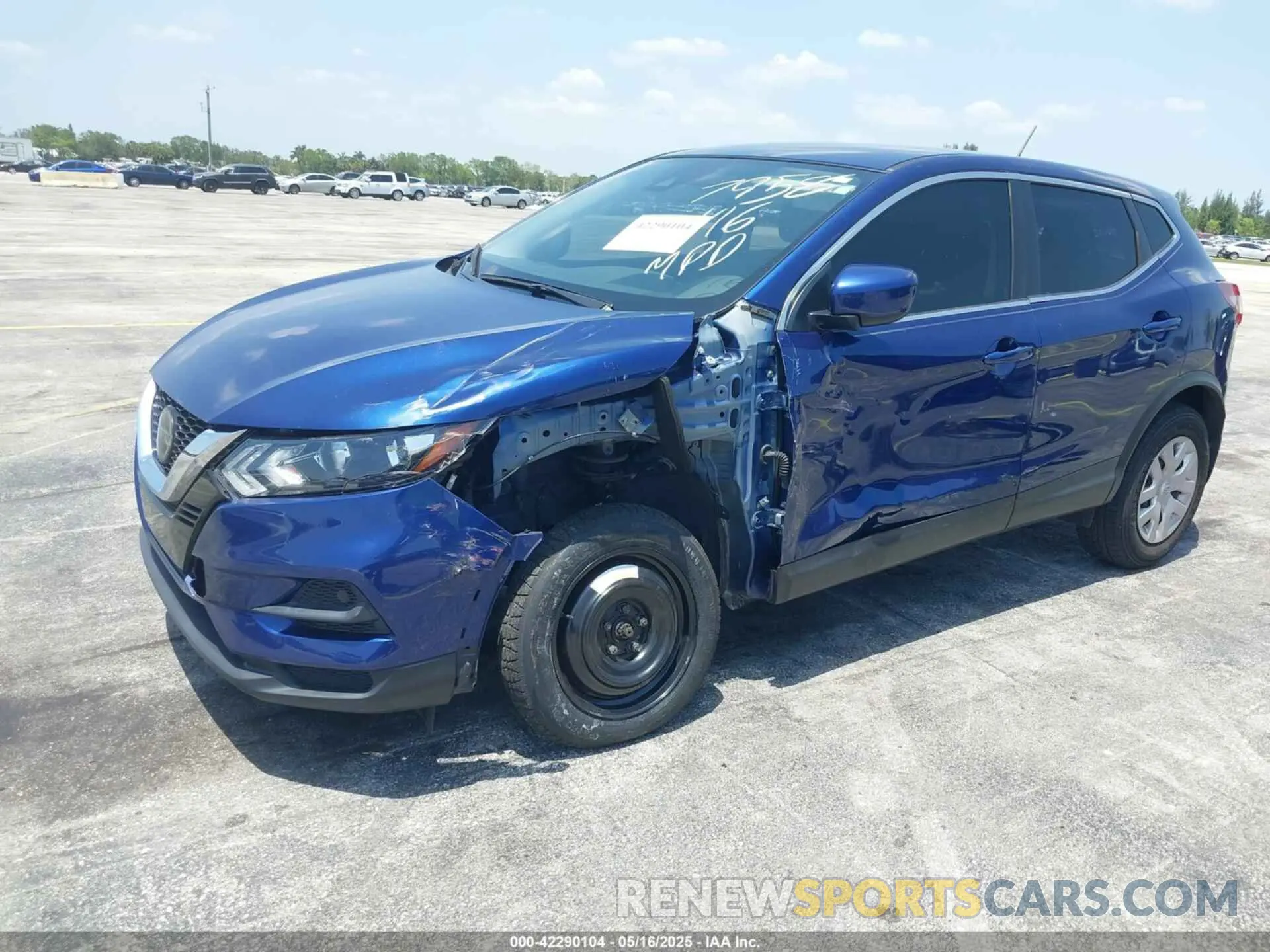 2 Фотография поврежденного автомобиля JN1BJ1CV3LW277958 NISSAN ROGUE SPORT 2020