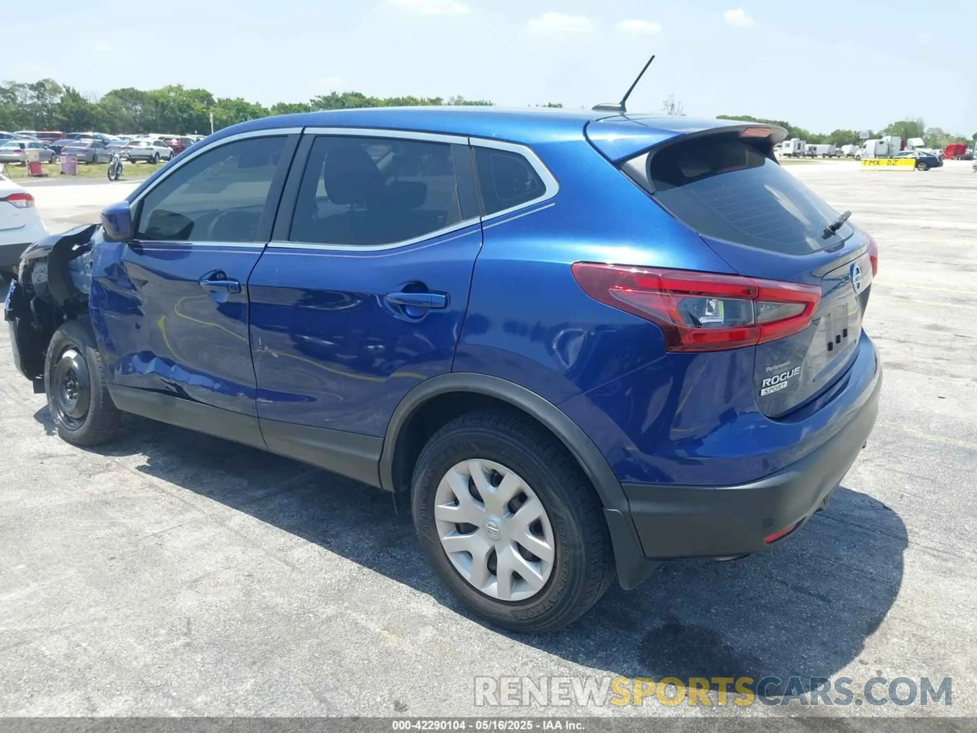 3 Фотография поврежденного автомобиля JN1BJ1CV3LW277958 NISSAN ROGUE SPORT 2020