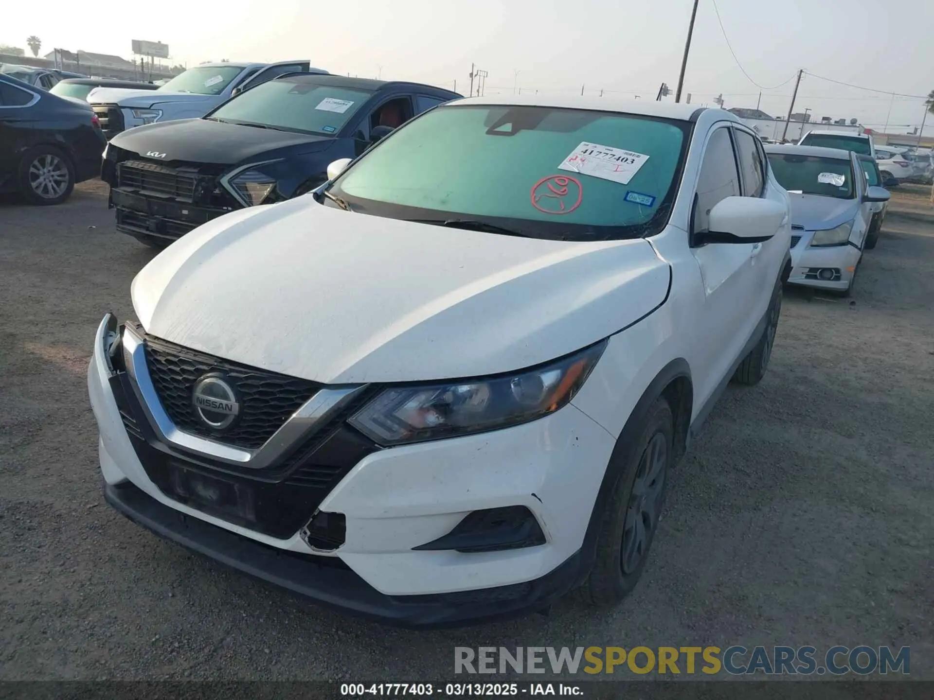 2 Фотография поврежденного автомобиля JN1BJ1CV8LW254546 NISSAN ROGUE SPORT 2020