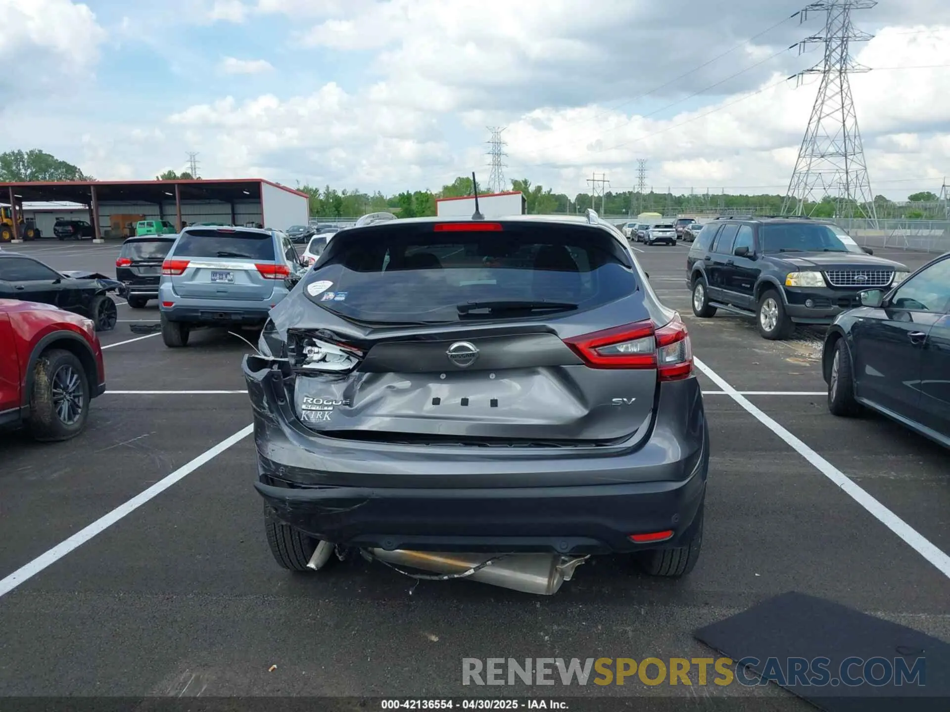 16 Photograph of a damaged car JN1BJ1CV8LW271945 NISSAN ROGUE SPORT 2020