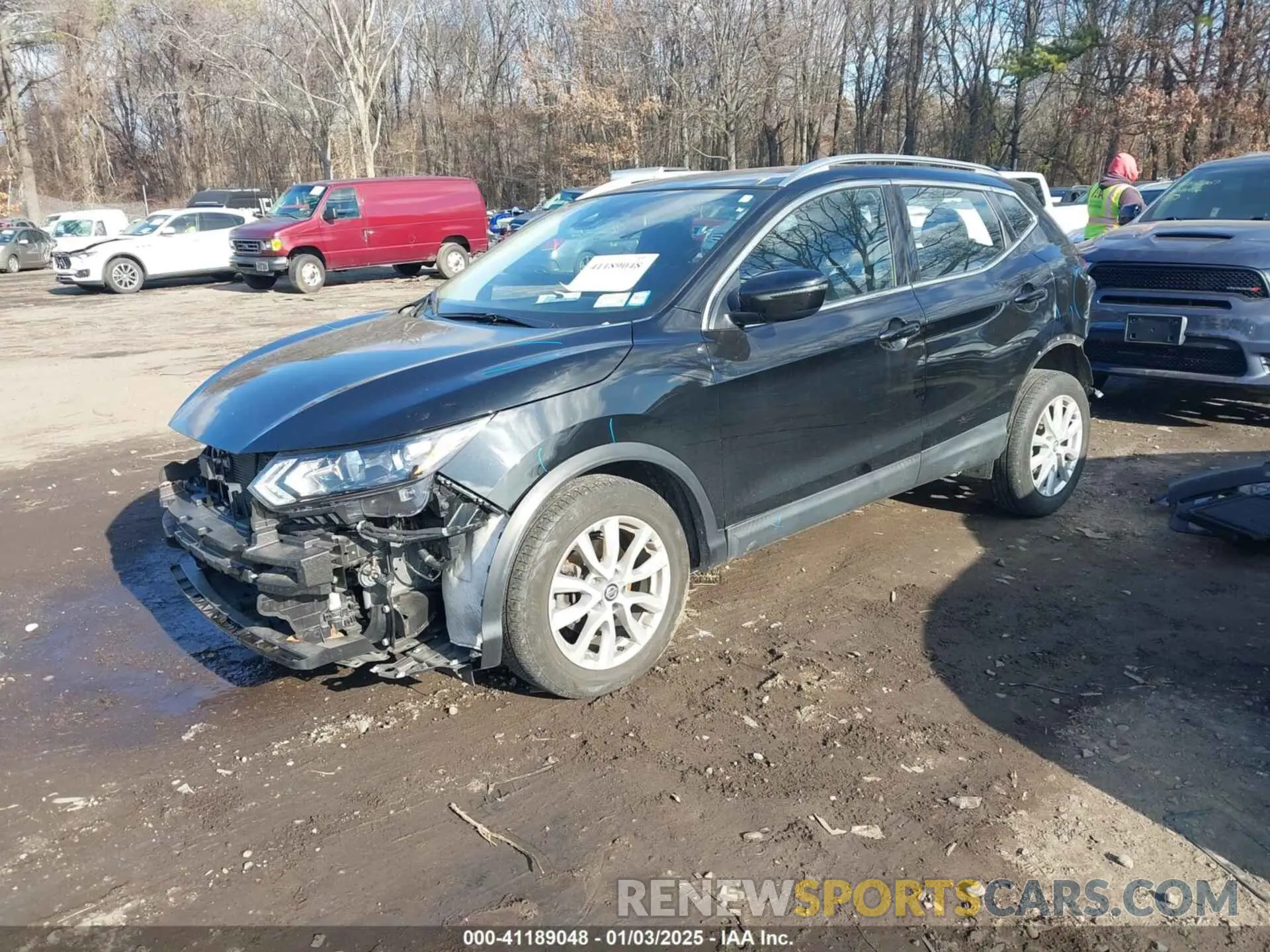 2 Photograph of a damaged car JN1BJ1CW0LW378335 NISSAN ROGUE SPORT 2020