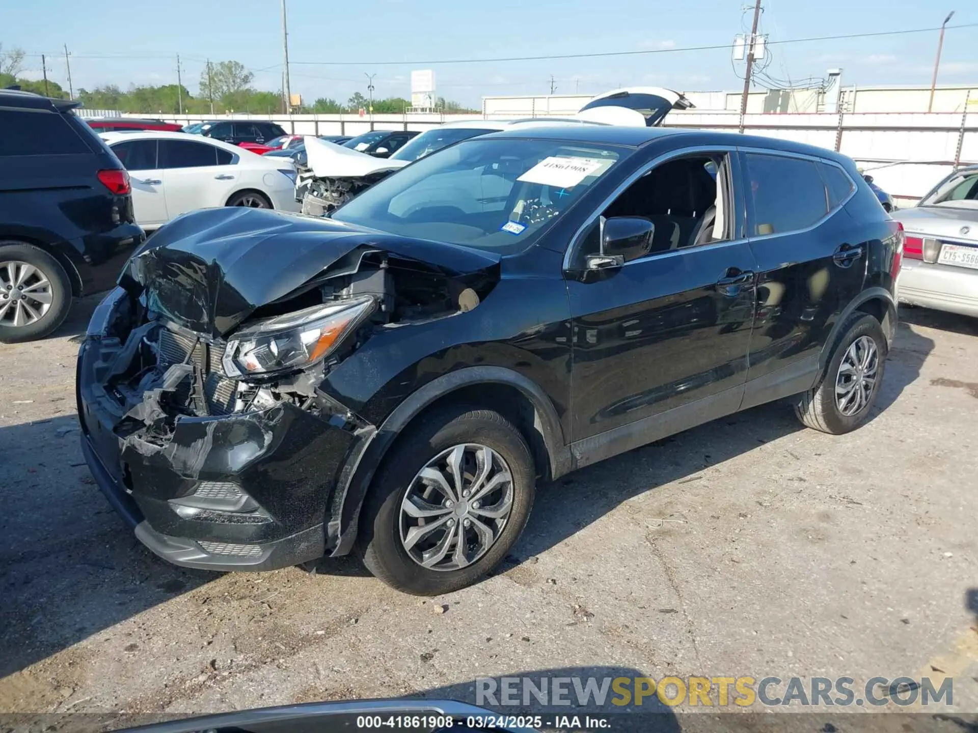 2 Фотография поврежденного автомобиля JN1BJ1CW1LW362015 NISSAN ROGUE SPORT 2020