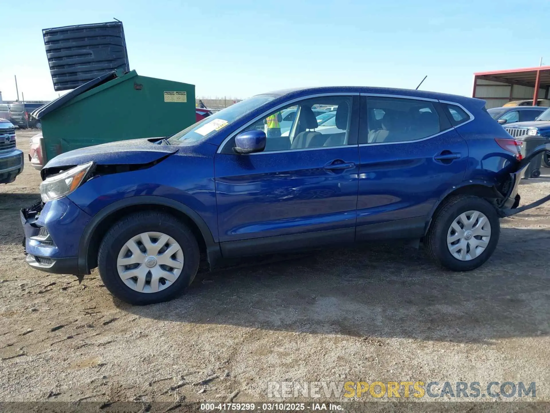 14 Photograph of a damaged car JN1BJ1CW3LW375736 NISSAN ROGUE SPORT 2020