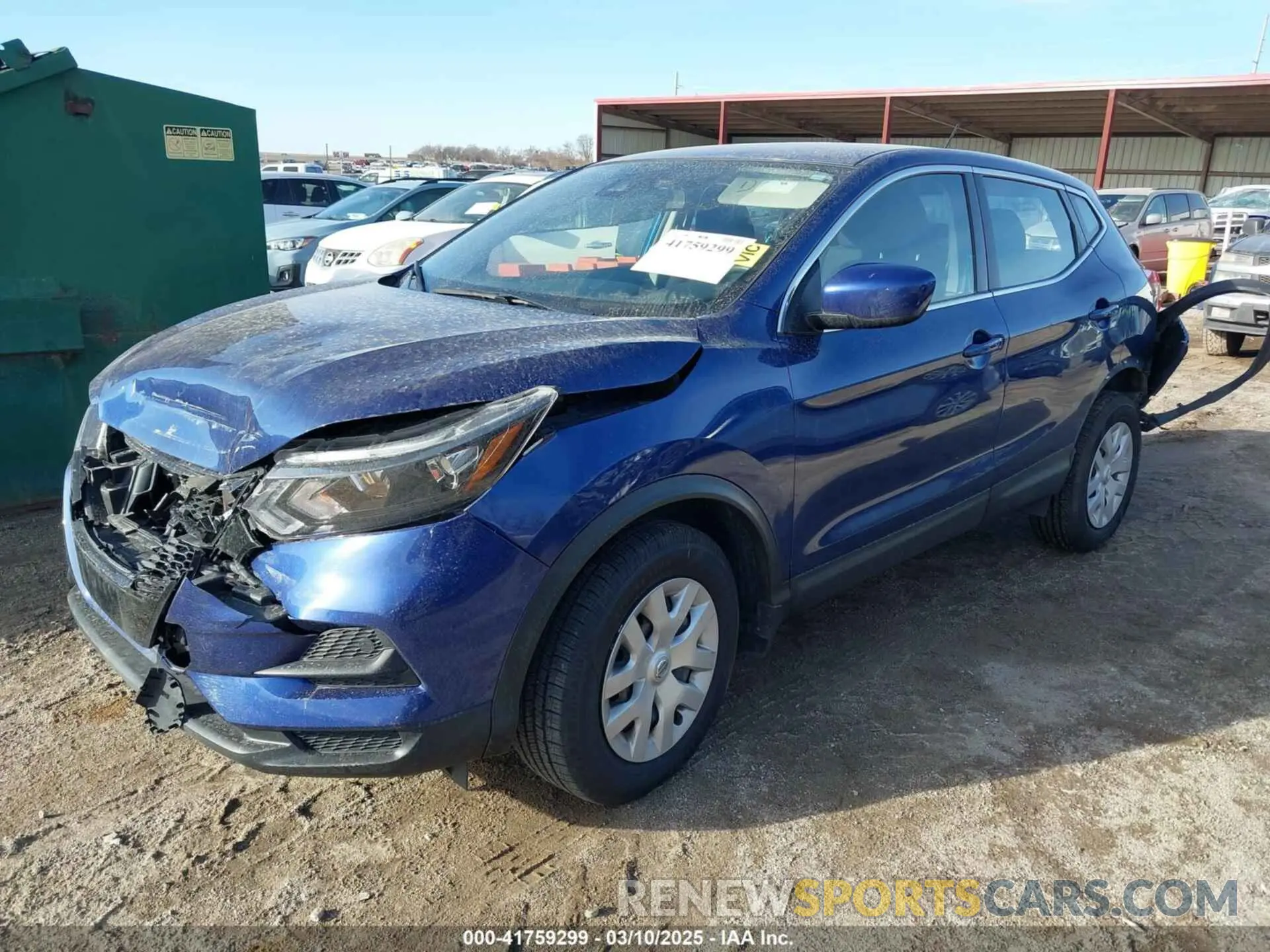 2 Photograph of a damaged car JN1BJ1CW3LW375736 NISSAN ROGUE SPORT 2020