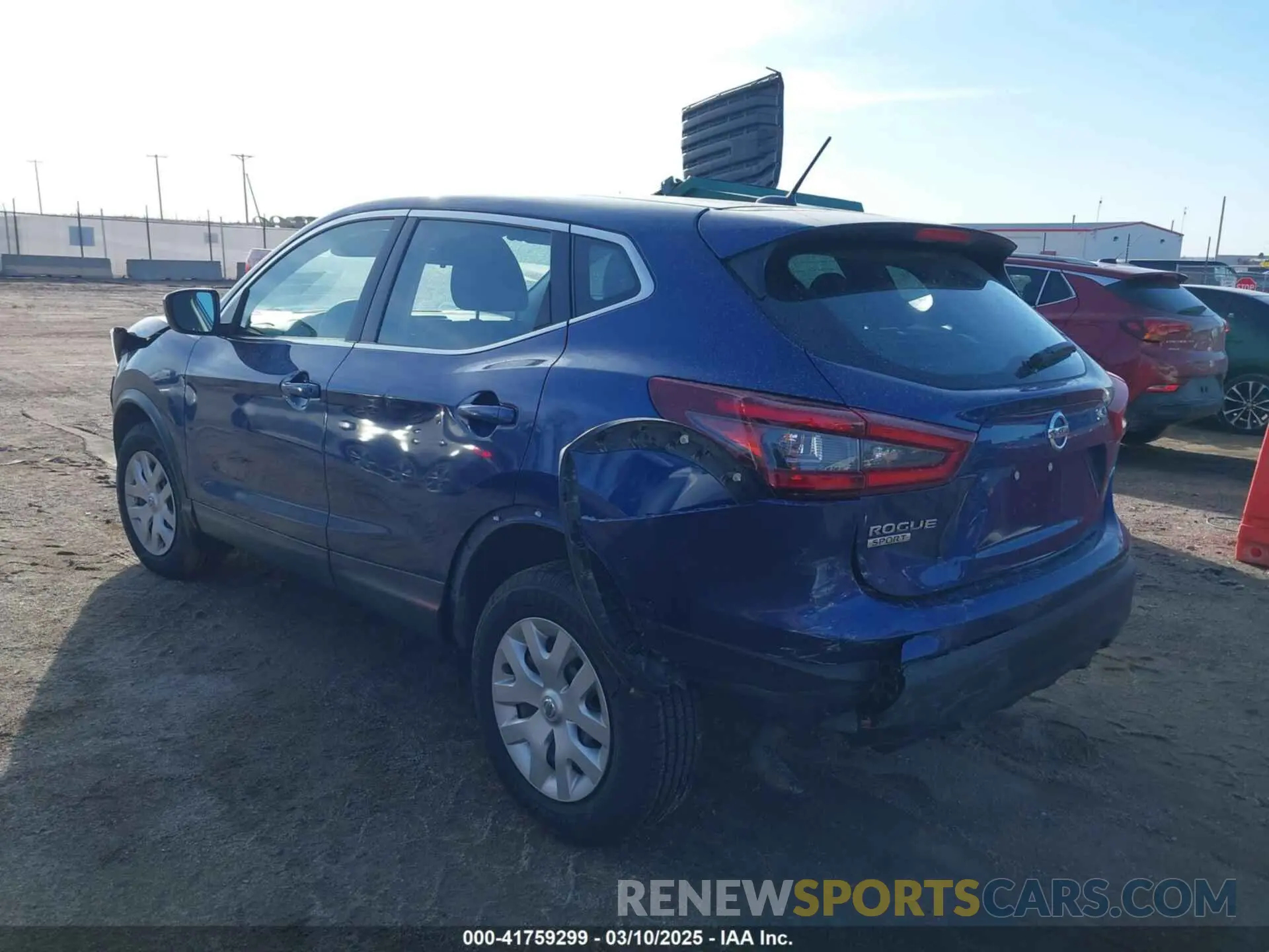 3 Photograph of a damaged car JN1BJ1CW3LW375736 NISSAN ROGUE SPORT 2020