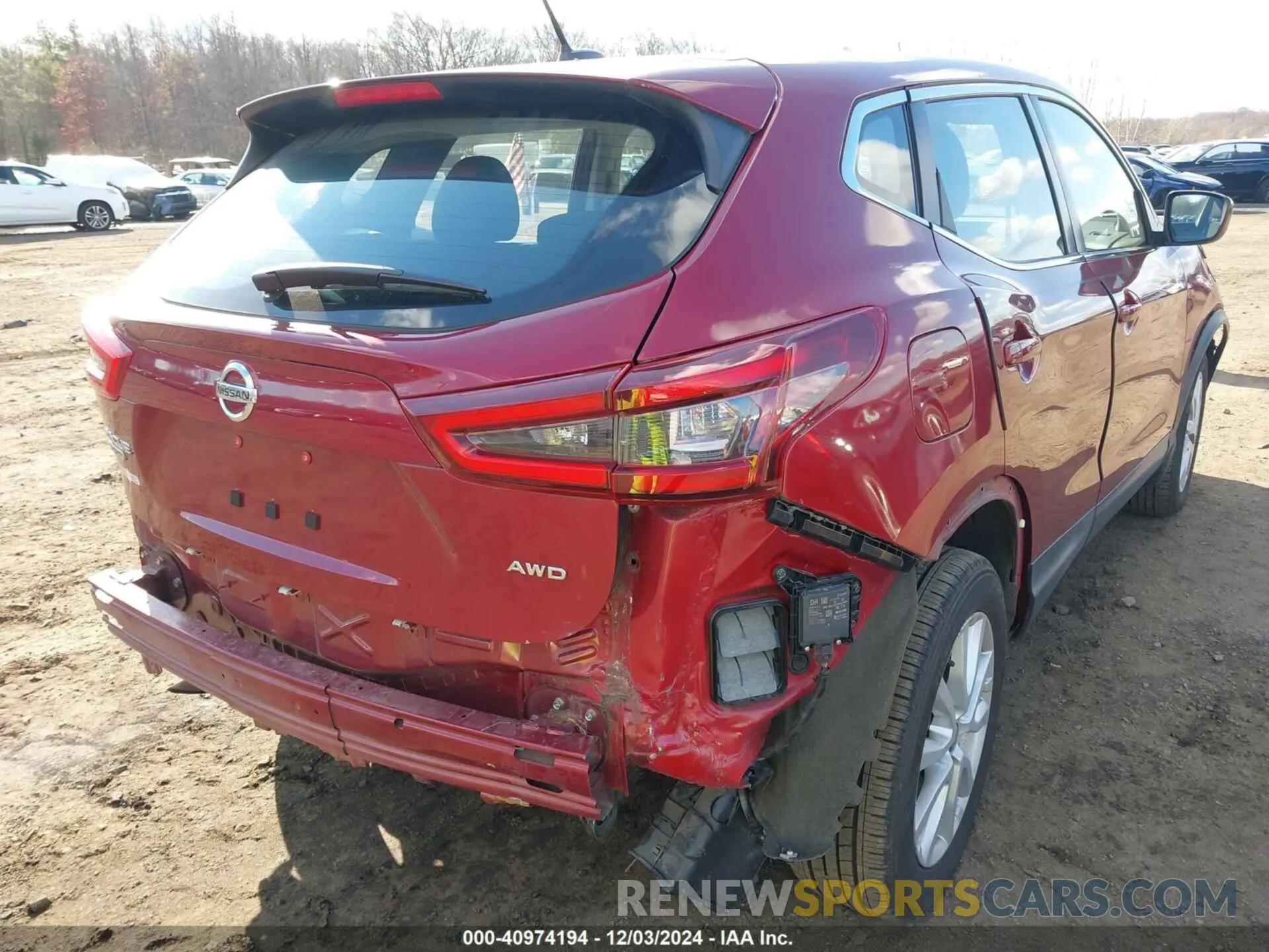 6 Photograph of a damaged car JN1BJ1CW5LW360218 NISSAN ROGUE SPORT 2020
